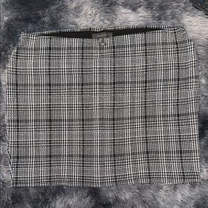 Primark Gray Pleated Pencil Mini Skirt for Work